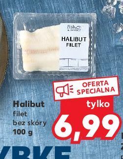 Kaufland Halibut filet bez skóry fish & seafood oferta