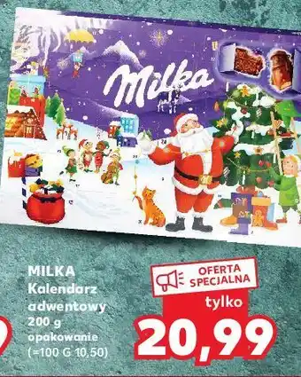 Kaufland Kalendarz adwentowy milka oferta