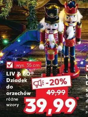 Kaufland Dziadek do orzechów 35 cm liv & bo oferta