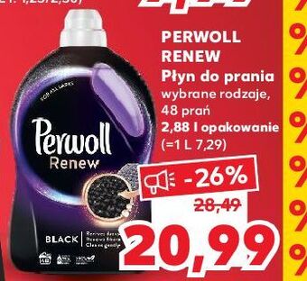 Kaufland Płyn do prania perwoll renew black oferta