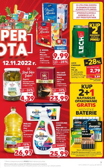 Kaufland Piwo lech premium oferta