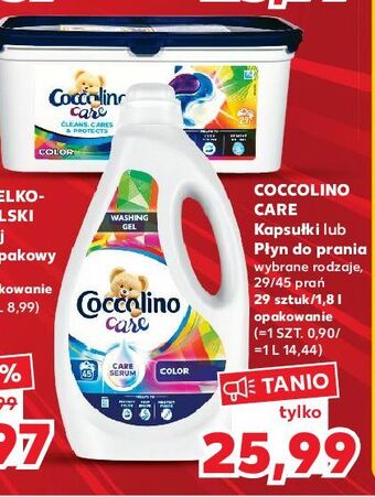 Kaufland Żel do prania color coccolino care oferta