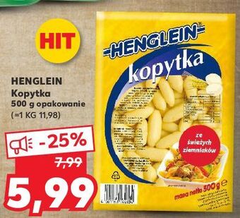 Kaufland Kopytka henglein oferta