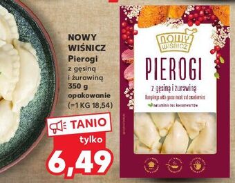 Kaufland Pierogi z gęsiną i żurawiną nowy wiśnicz oferta