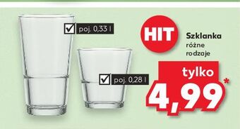 Kaufland Szklanka 280 ml oferta