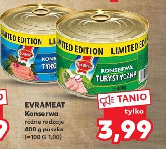 Kaufland Konserwa turystyczna evrameat oferta