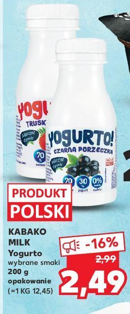 Kaufland Smoothie czarna porzeczka yogurto! oferta