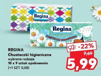 Kaufland Chusteczki higieniczne regina oferta