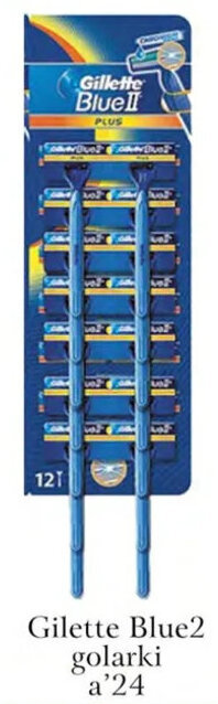 Gillette blue2 golarki a'24