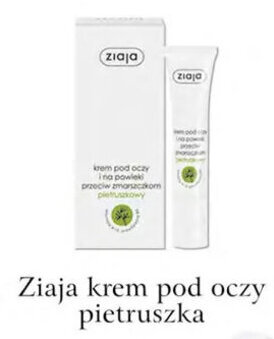 Ziaja krem pod oczy pietruszka