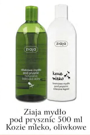 ADEKS Ziaja mydło pod prysznic 500ml Kozie mleko, oliwkowe oferta
