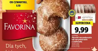 Lidl Pierniki norymberskie w czekoladzie oferta