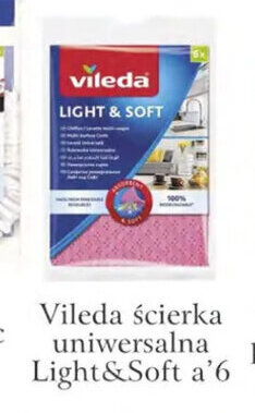 ADEKS Vileda ścierka uniwersalna Light&Soft a'6 oferta