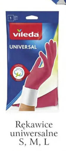 ADEKS Vileda rękawice uniwersalne S,M,L oferta