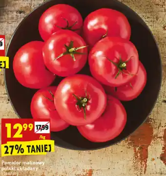 Biedronka Pomidor malinowy polski układany kg oferta