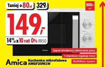 Media Expert amica kuchenka mikrofalowa amgf20m1w oferta