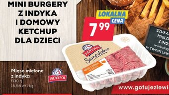 Lewiatan indykpol mięso mielone z indyka 500g oferta