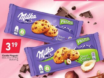 Lewiatan milka ciastka pieguski choco, choco nut 135g oferta