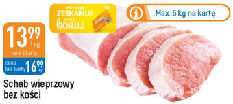 E.Leclerc schab wieprzowy bez kości 1kg oferta