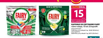 Dealz Kapsułki do zmywarki lemon fairy platinum plus oferta