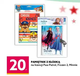 Dealz Pamiętnik z kłódką frozen 2 oferta