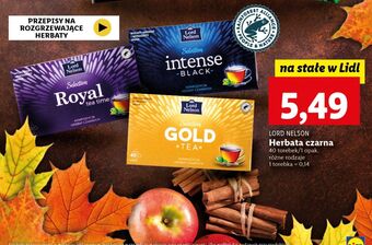 Lidl Herbata gold lord nelson oferta