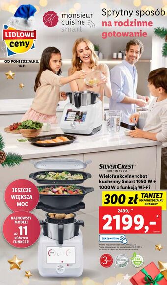 Lidl Wielofunkcyjny robot kuchenny smart 1050w silvercrest oferta