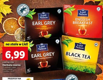 Lidl Herbata czarna lord nelson oferta