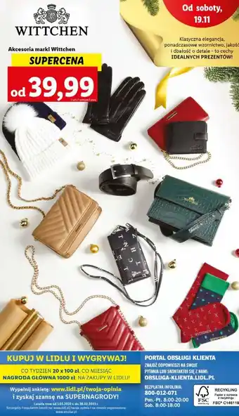 Lidl Czapka damska wittchen oferta