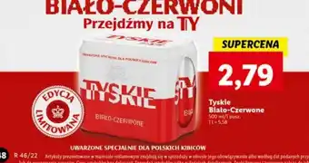 Lidl Piwo tyskie biało-czerwone oferta