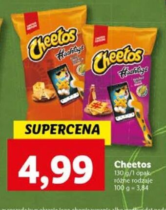 Lidl Chrupki o smaku sera cheetos hashtags oferta