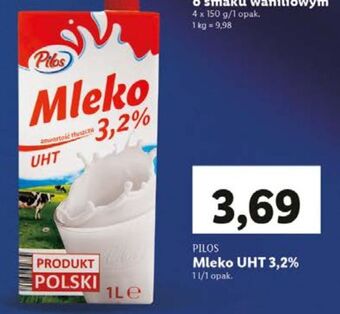Lidl Mleko 3.2% pilos oferta