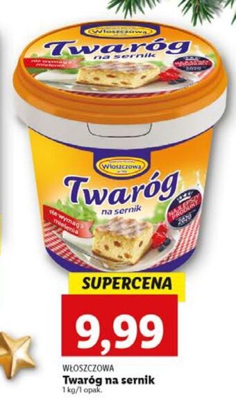 Lidl Twaróg na sernik włoszczowa oferta