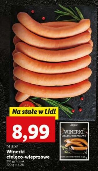 Lidl Winerki cielęco-wieprzowe deluxe oferta