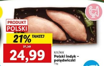 Lidl Polędwiczki z indyka rzeźnik codzienna dostawa oferta
