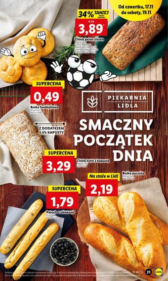 Lidl Paluch z oliwkami oferta
