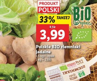 Lidl Ziemniaki bio organic oferta