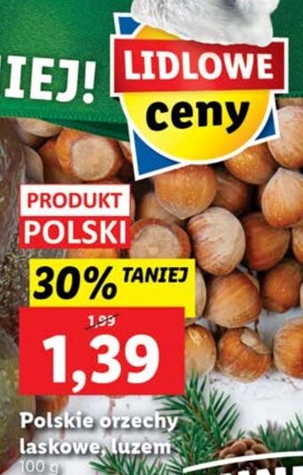 Lidl Orzechy laskowe oferta
