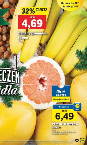Lidl Banany premium oferta