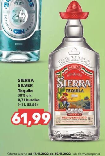 Kaufland Tequila sierra silver oferta