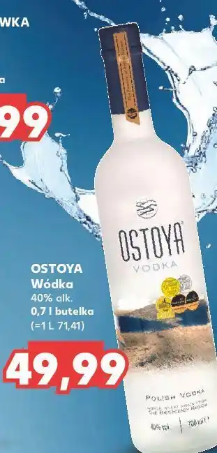 Kaufland Wódka ostoya vodka oferta