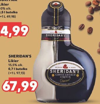 Kaufland Likier sheridan's coffee oferta