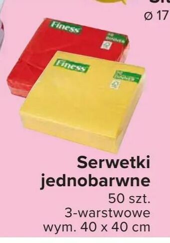 Carrefour Serwetki jednobarwne oferta