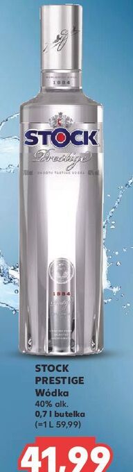 Kaufland Wódka stock prestige oferta
