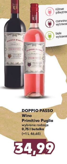 Kaufland Wino doppio passo semi dry oferta