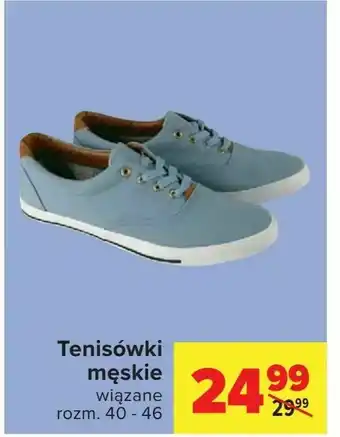 Carrefour Tenisówki męskie oferta