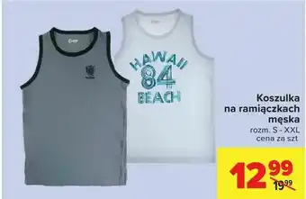 Carrefour Koszulka na ramiączkach męska oferta