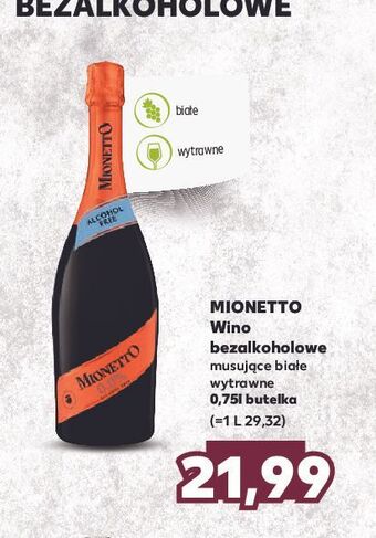 Kaufland Wino mionetto 0.0% oferta