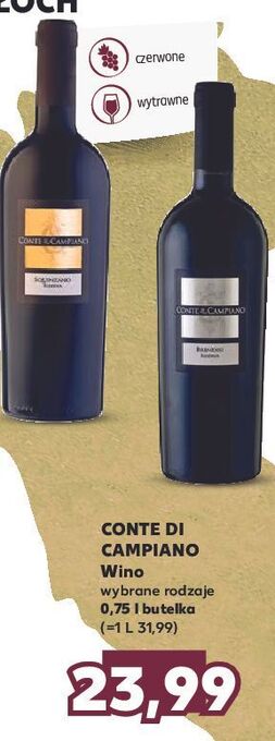 Wino conte di campiano brindisi
