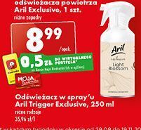 Biedronka Odświeżacz light blossom aril exclusive oferta
